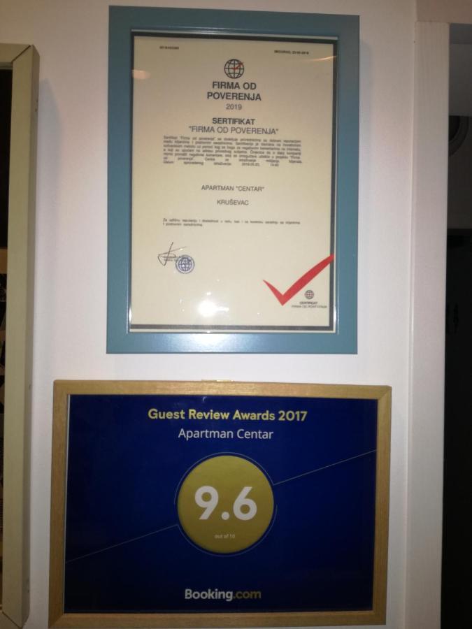 Apartman Centar Kruševac Exteriér fotografie